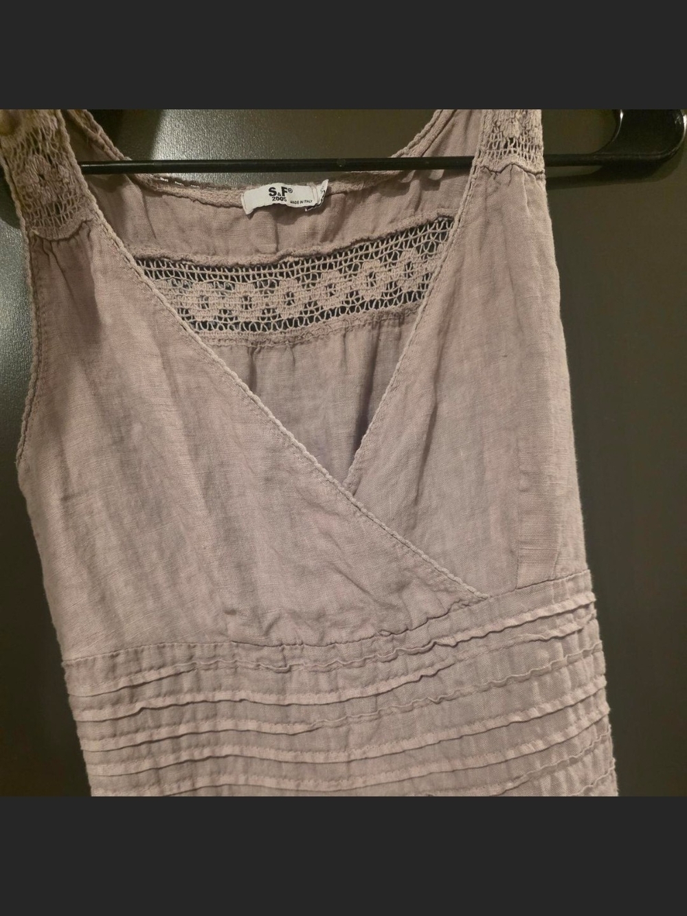 Italian Linen Dress - Picture 6 of 8